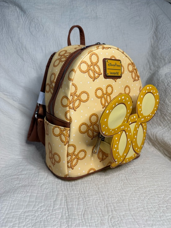 Disney Parks Loungefly Mickey Pretzel Mini Backpack main image 13